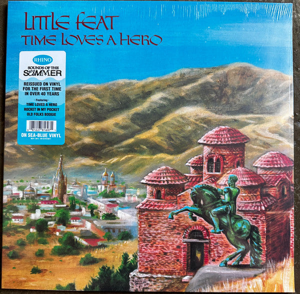 LITTLE FEAT - TIME LOVES A HERO : SEA BLUE VINYL - LP