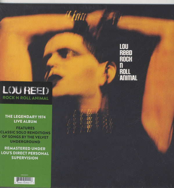 REED, LOU - ROCK N ROLL ANIMAL : LOU REED REMASTER - LP