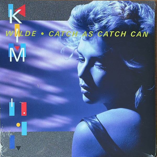 WILDE, KIM - CATCH AS CATCH CAN: CLEAR/BLUE SPLAT - LP
