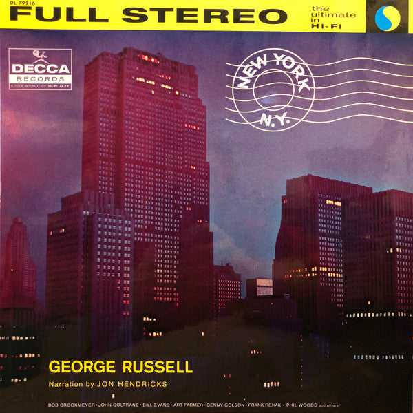 RUSSELL, GEORGE & HIS ORCHESTRA - NEW YORK, N.Y. : VERVE ACOUSTIC SOUNDS - LP