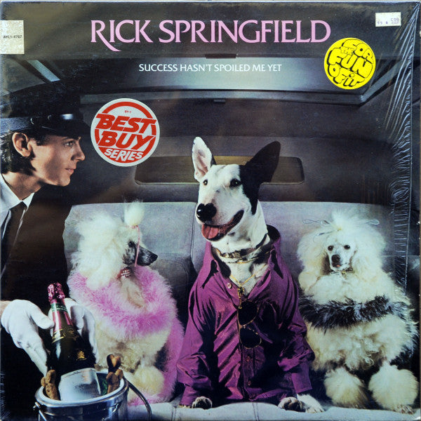 SPRINGFIELD, RICK - SUCCESS HASN'T SPOILED ME YET (US PRESS) - LP