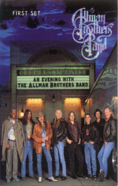 ALLMAN BROTHERS - AN EVENING WITH...1ST SET (CASSETTE) - CS