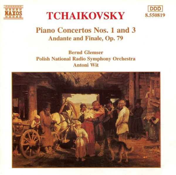 TCHAIKOVSKY - PIANO CONCERTOS 1 & 3 - CD