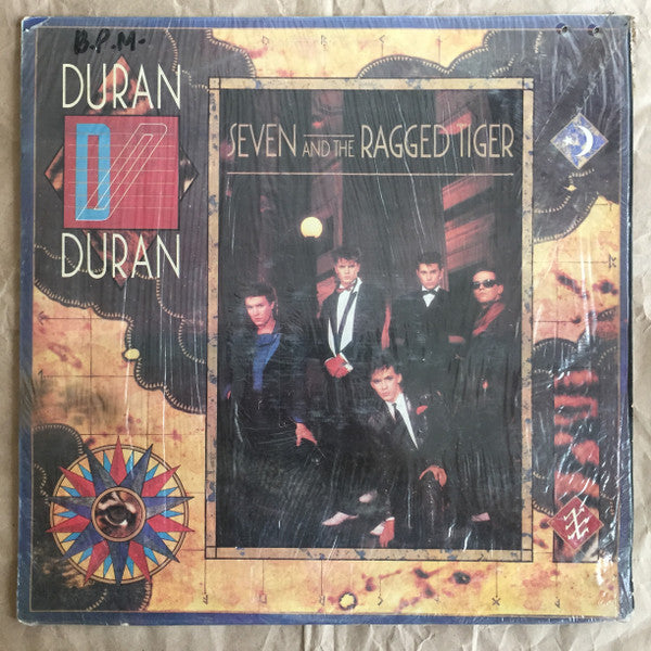 DURAN DURAN - SEVEN & THE RAGGED TIGER (GERMAN PRESS) - LP