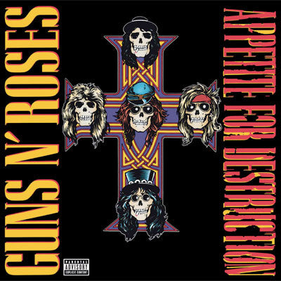 GUNS N' ROSES - APPETITE FOR DESTRUCTION : 180-GRAM - LP