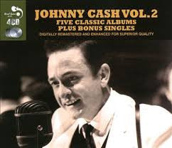 CASH, JOHNNY - 5 CLASSIC ALBUMS : VOLUME 2 - CD