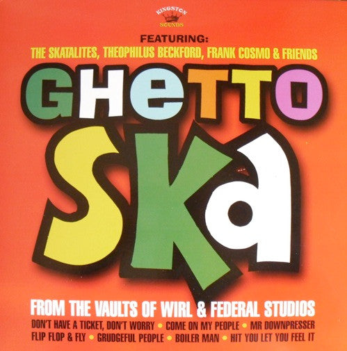 VARIOUS - GHETTO SKA - LP