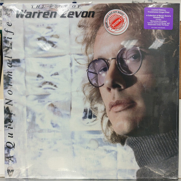 ZEVON, WARREN - QUIET NORMAL LIFE : BEST OF (GRAPE) - LP