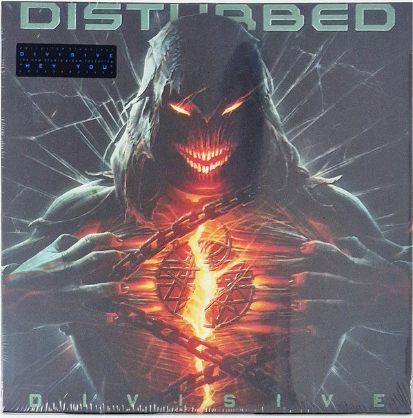 DISTURBED - DIVISIVE : TRANSLUCENT BLUE VINYL - LP