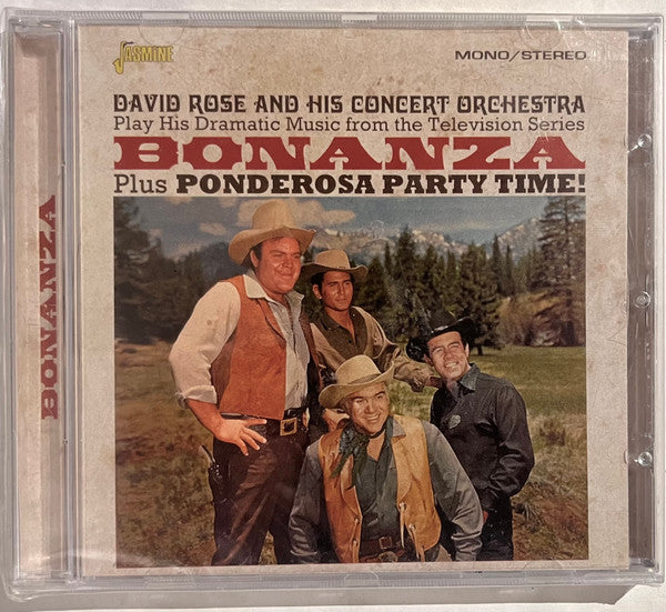 BONANZA! PLUS PONDEROSA PARTY TIME - SOUNDTRACK + BONUS - CD