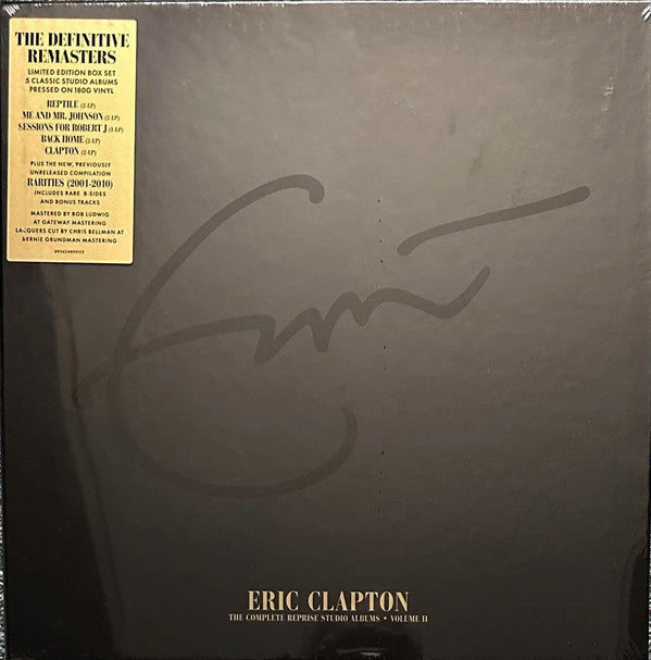 CLAPTON, ERIC - COMPLETE REPRISE STUDIO ALBUMS VOL 2 - LP