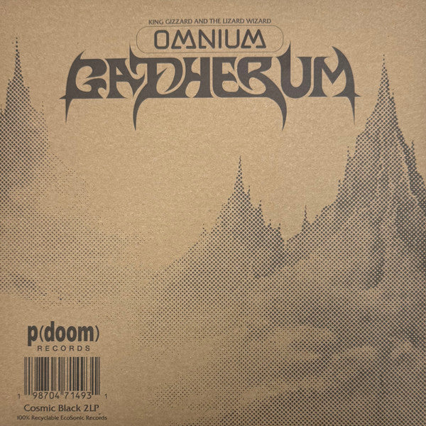 KING GIZZARD & THE LIZARD WIZARD - OMNIUM GATHERUM : COSMIC BLACK 2LP SET - LP
