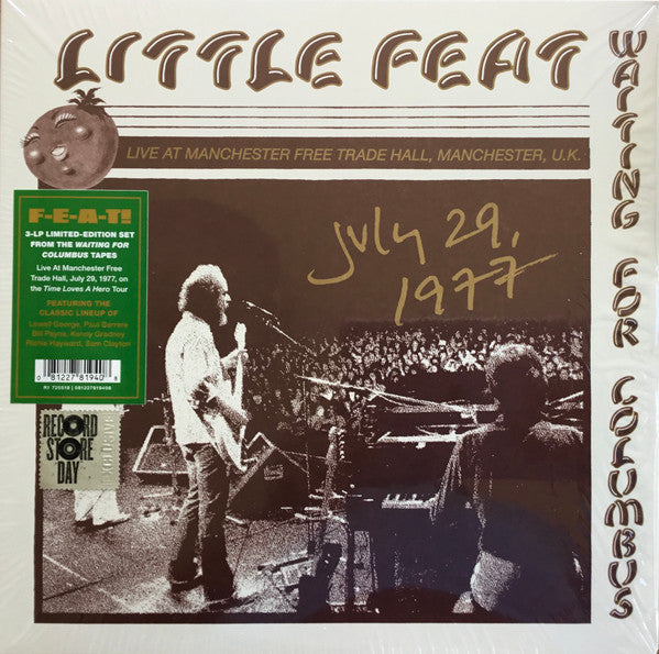 LITTLE FEAT - LIVE AT MANCHESTER FREE TRADE HALL,: 3LP - LP