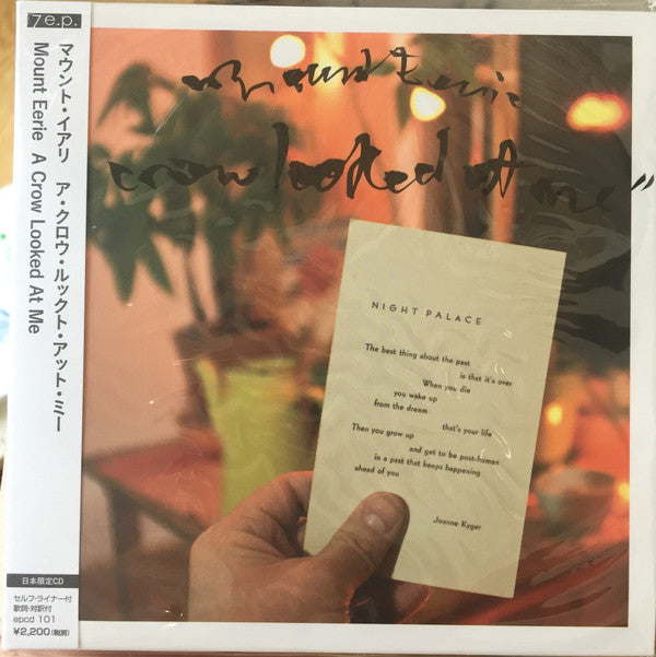 MOUNT EERIE - A CROW LOOKED AT ME - CD