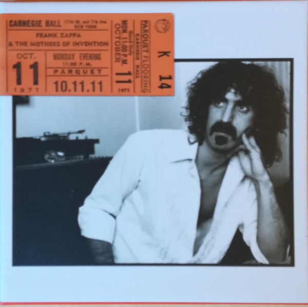ZAPPA, FRANK - CARNEGIE HALL : 3CD SET (2020 REISSUE) - CD – Red