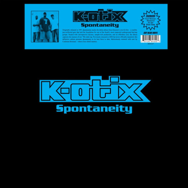 K-OTIX - SPONTANEITY: BLUE VINYL - LP