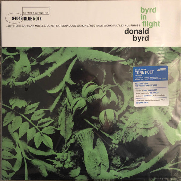 BYRD, DONALD - BYRD IN FLIGHT : 180G TONE POET - LP