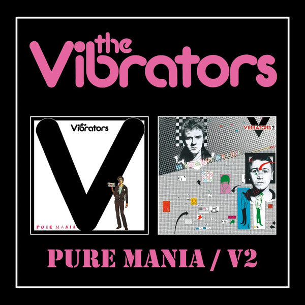 VIBRATORS - PURE MANIA / V2: 2CD SET - CD