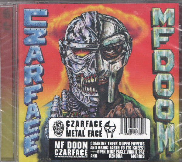 CZARFACE & MF DOOM - CZARFACE MEETS METAL FACE - CD