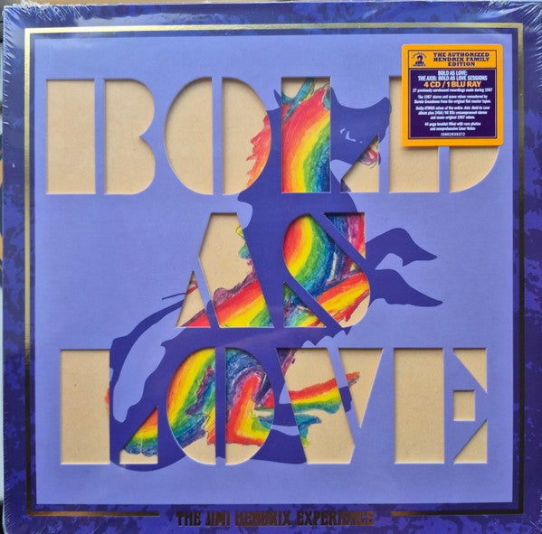 HENDRIX, JIMI - BOLD AS LOVE : 4CD + BR DELUXE EDITION - CD