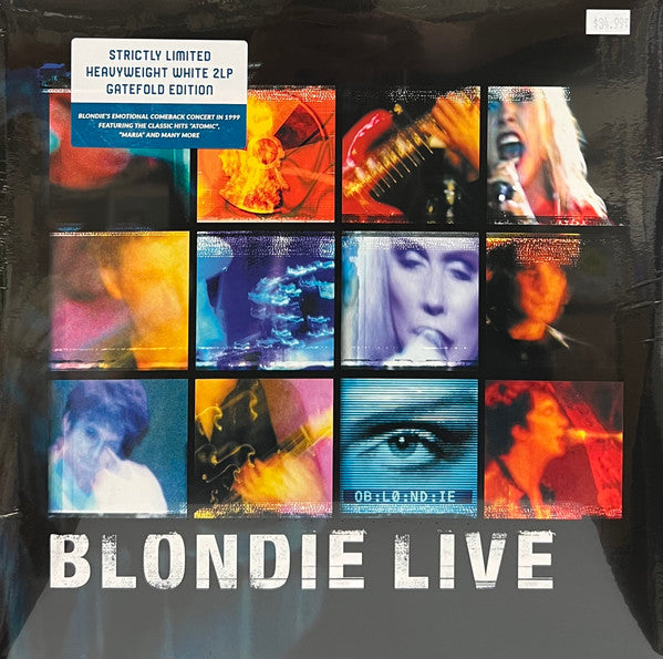 BLONDIE - LIVE : WHITE 2LP SET (180-GRAM VINYL) - LP