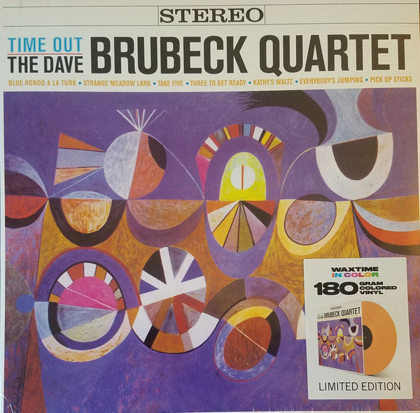 BRUBECK, DAVE - TIME OUT + 1 : 180G COLOURED VINYL - LP