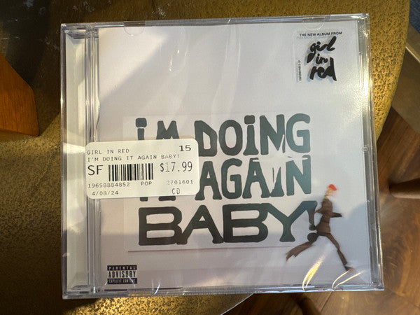 GIRL IN RED - I'M DOING IT AGAIN BABY! - CD