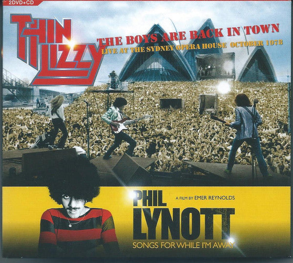 THIN LIZZY - BOYS ARE BACK IN TOWN : CD+2DVD - DVD