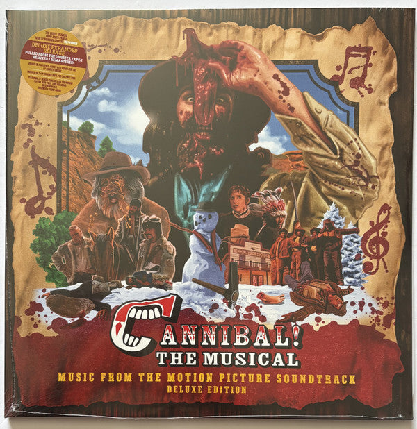 CANNIBAL! : THE MUSICAL - SOUNDTRACK : CLEAR WITH SPLATTER 2LP - LP