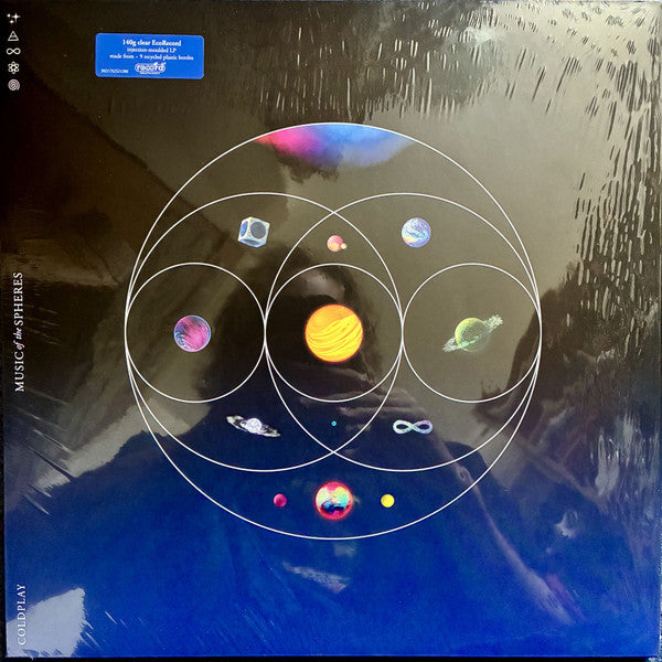 COLDPLAY - MUSIC OF THE SPHERES : CLEAR (2025) - LP