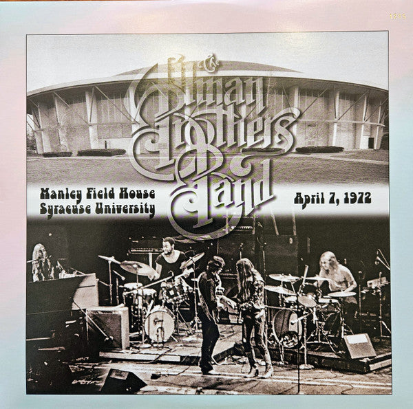 ALLMAN BROTHERS BAND - MANLEY FIELD HOUSE SYRACUSE UNIVERSITY - LP
