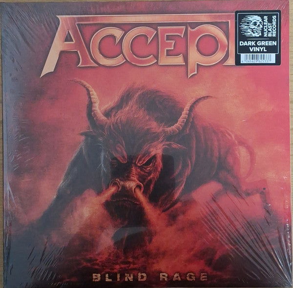 ACCEPT - BLIND RAGE : DARK GREEN 2LP SET (2025) - LP