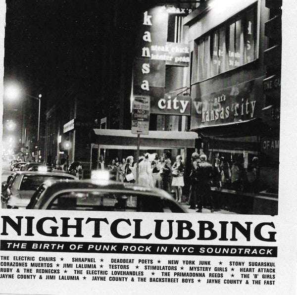 VARIOUS - NIGHTCLUBBING : BIRTH OF PUNK IN NYC - CD