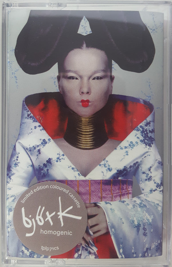 BJORK - HOMOGENIC : SILVER CASSETTE - CS