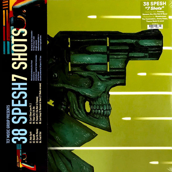 38 SPESH - 7 SHOTS: NEON GREEN - LP