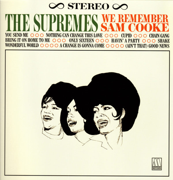 SUPREMES - WE REMEMBER SAM COOKE : 2024 REISSUE - LP