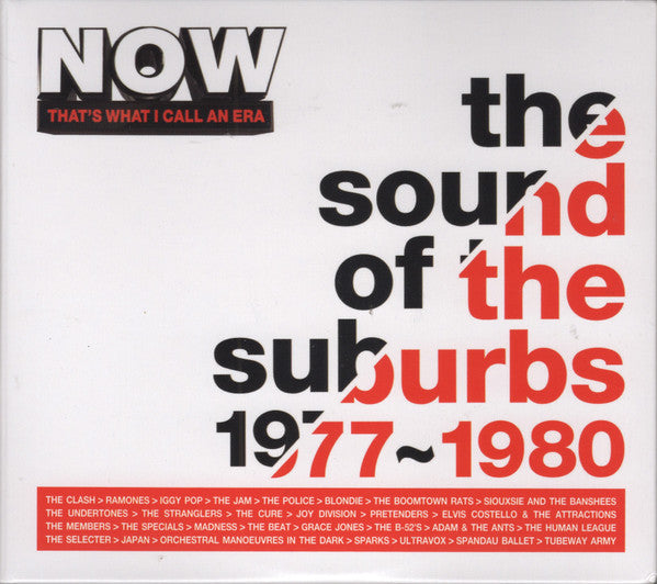 VARIOUS - NOW ERA : SOUNDS OF THE SUBURBS (4CD) - CD