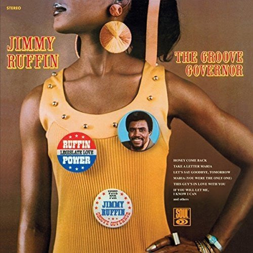 RUFFIN, JIMMY - GROOVE GOVERNOR : GATEFOLD CARD SLEEVE - CD
