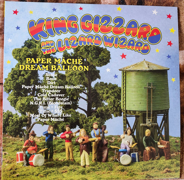 KING GIZZARD & THE LIZARD WIZARD - PAPER MACHE DREAM ... : PINK SEAGLASS - LP