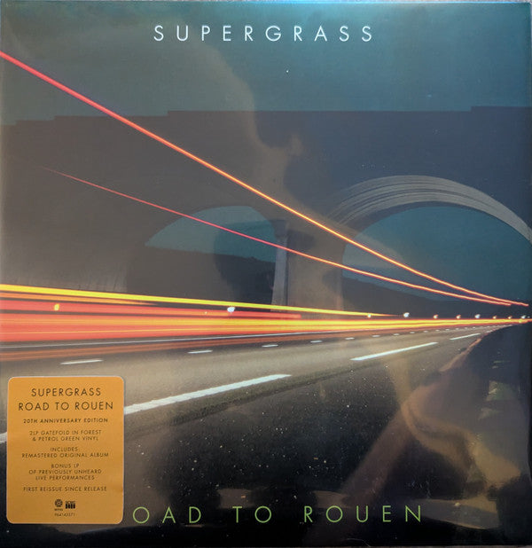 SUPERGRASS - ROAD TO ROUEN : 2LP FOREST GREEN SET - LP