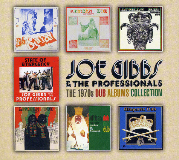 GIBBS, JOE - 1970S DUB ALBUM COLLECTION: 4CD SET - CD