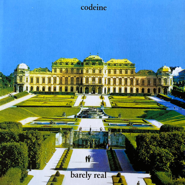 CODEINE - BARELY REAL : BLUE WITH GREEN SPLATTER - LP
