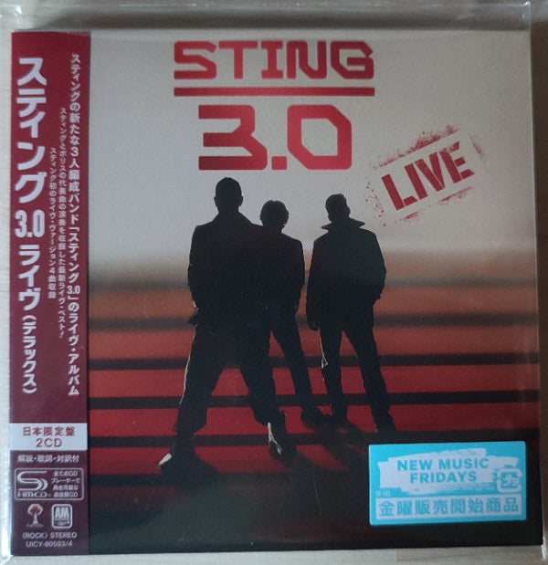 STING - 3.0 LIVE : 2CD EXPANDED (JAPAN ONLY) - CD