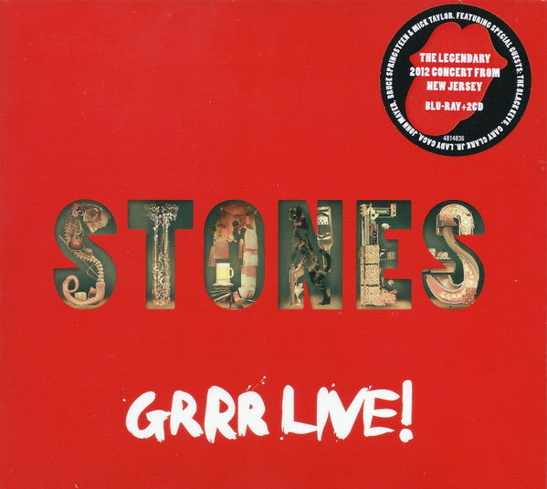 ROLLING STONES - GRRR LIVE!: 2CD+BR - CD