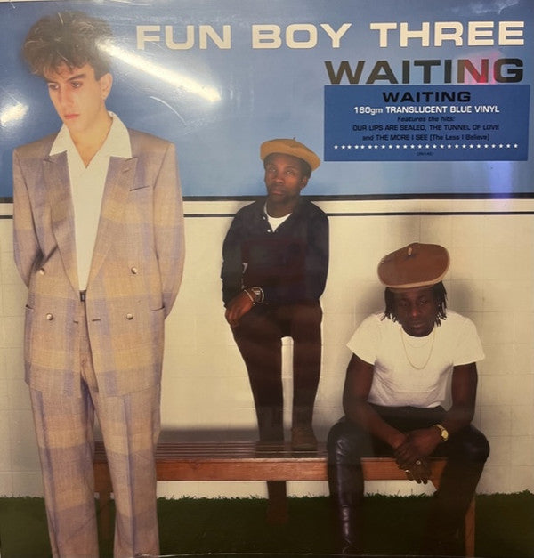 FUN BOY THREE - WAITING : BLUE VINYL (2023) - LP
