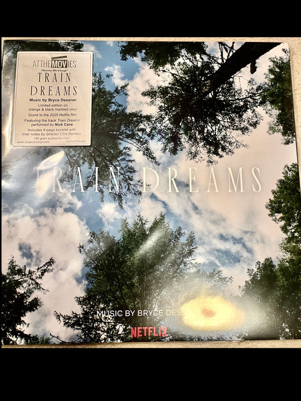 TRAIN DREAMS - SOUNDTRACK : ORANGE & BLACK MARBLED - LP