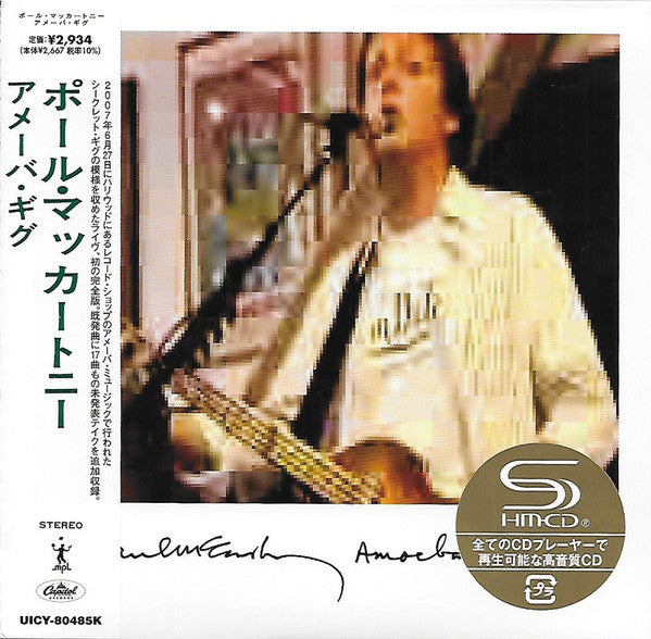 MCCARTNEY, PAUL - AMOEBA GIG : CARD REPLICA SLEEVE - CD