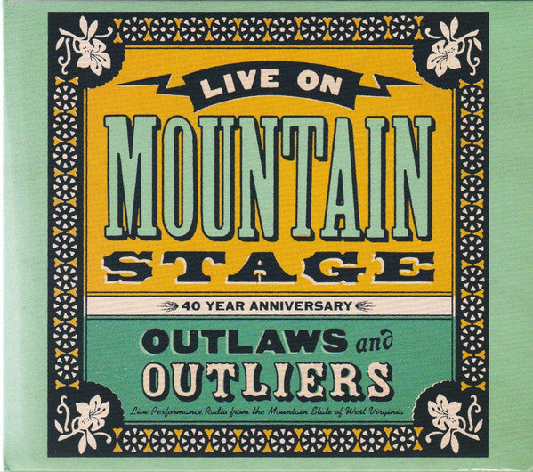 VARIOUS - LIVE ON MOUNTAIN STAGE : OUTLAWS ... - CD