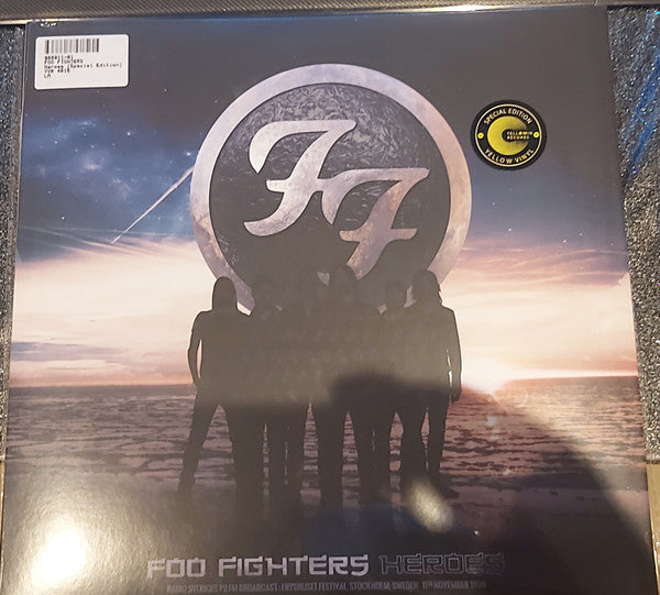 FOO FIGHTERS - HEROES : YELLOW VINYL - LP