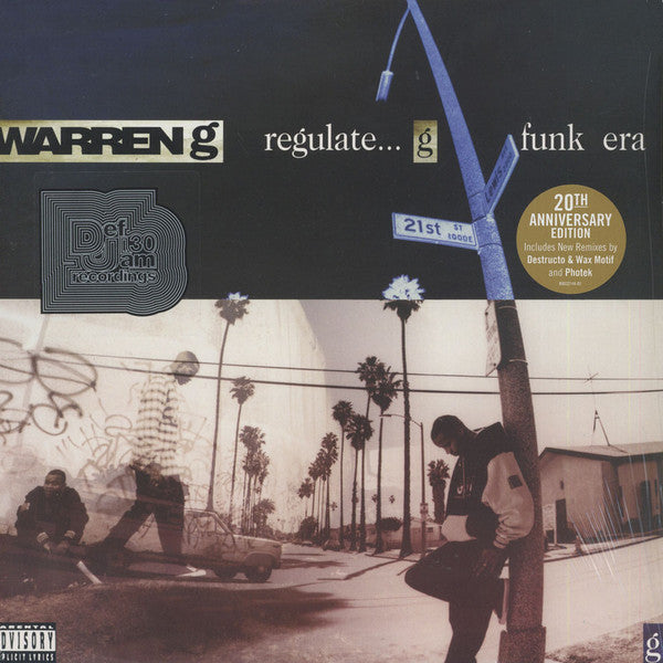 WARREN G - REGULATEG FUNK ERA : 2LP SET - LP – Red Eye Records